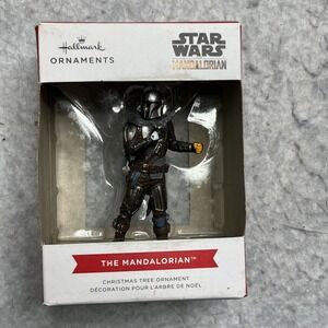 Hallmark Star Wars Disney Plus  The Mandalorian Christmas Ornament NEW IN‎ BOX